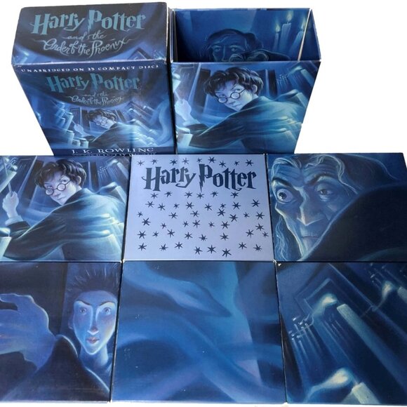 Harry Potter & the Order Of The Phoenix J K Rowling 23 Disc Set - Audio Book CD - Picture 4 of 7